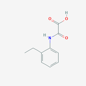 molecular formula C10H11NO3 B1275947 [(2-Ethylphenyl)amino](oxo)acetic acid CAS No. 50740-38-0