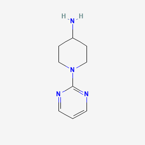 molecular formula C9H14N4 B1275967 1-(Pyrimidin-2-yl)piperidin-4-amine CAS No. 412355-81-8