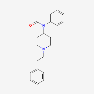 N-(2-Methylphenyl)-N-(1-(2-phenylethyl)-4-piperidinyl)acetamide