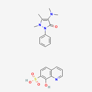 Aminophenazone 8-hydroxyquinolin-7-sulfonate