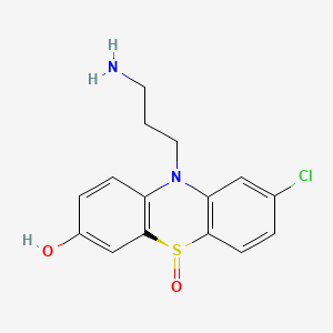 10H-Phenothiazin-3-ol, 10-(3-aminopropyl)-8-chloro-, 5-oxide