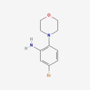 B1276069 5-Bromo-2-morpholin-4-ylaniline CAS No. 91062-48-5