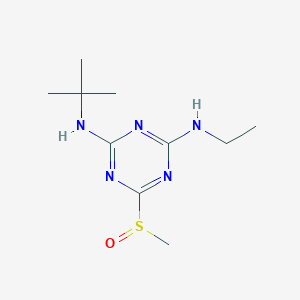 molecular formula C10H19N5OS B12760698 Terbutrynesulfoxide CAS No. 82985-33-9