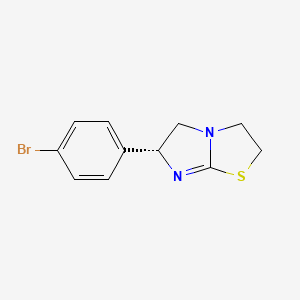 molecular formula C11H11BrN2S B12760701 4-Bromodexamisole CAS No. 71461-23-9