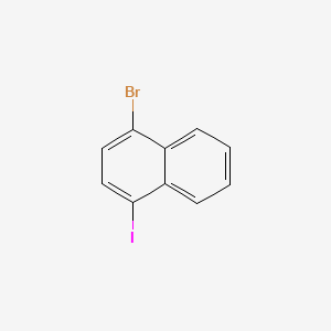 molecular formula C10H6BrI B1276106 1-溴-4-碘萘 CAS No. 63279-58-3