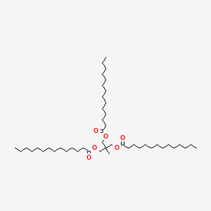 Myristic acid, triester with 2-(hydroxymethyl)-2-methyl-1,3-propanediol