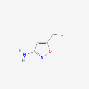 B1276122 5-Ethyl-1,2-oxazol-3-amine CAS No. 19754-80-4
