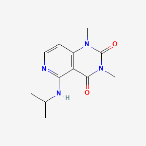 5-Isopropylamino-1,3-dimethylpyrido(4,3-d)pyrimidine-2,4-dione