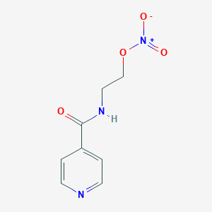 4-Pyridinecarboxamide, N-[2-(nitrooxy)ethyl]-