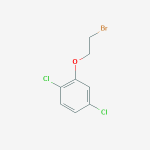 molecular formula C8H7BrCl2O B1276161 2-(2-溴乙氧基)-1,4-二氯苯 CAS No. 85262-50-6
