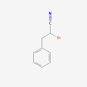 molecular formula C9H8BrN B1276170 2-溴-3-苯基丙腈 CAS No. 62448-27-5