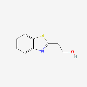 molecular formula C9H9NOS B1276173 2-(苯并[d]噻唑-2-基)乙醇 CAS No. 46055-91-8