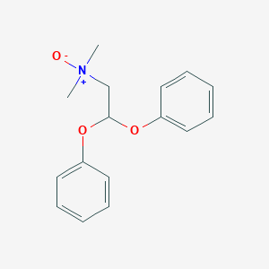 molecular formula C16H19NO3 B012762 N,N-dimethyl-2,2-diphenoxyethanamine oxide CAS No. 108332-76-9