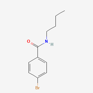 molecular formula C11H14BrNO B1276263 4-溴-N-丁基苯甲酰胺 CAS No. 78080-34-9
