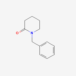 molecular formula C12H15NO B1276267 1-苄基哌啶-2-酮 CAS No. 4783-65-7