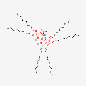 Tris(dioctyl phosphato-O'')(propan-2-olato)titanium