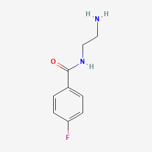 B1276271 N-(2-aminoethyl)-4-fluorobenzamide CAS No. 94320-00-0