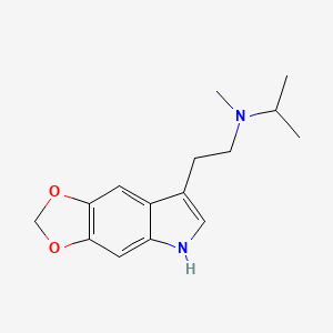 molecular formula C15H20N2O2 B12762768 5,6-Mdo-mipt CAS No. 88048-28-6