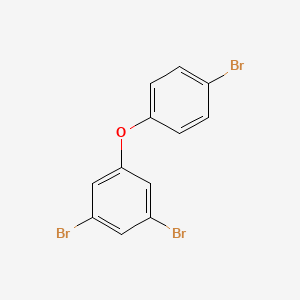 molecular formula C12H7Br3O B12762802 1,3-Dibromo-5-(4-bromophenoxy)benzene CAS No. 407606-57-9