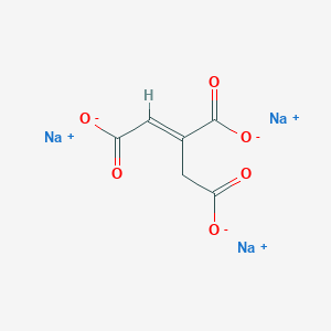 molecular formula C6H3Na3O6 B12763128 Sodium aconitate, (E)- CAS No. 51209-19-9