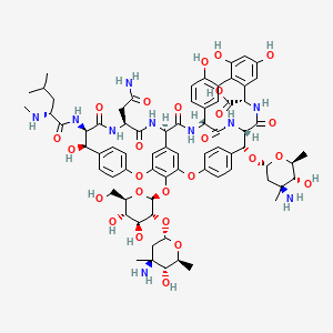 molecular formula C73H90N10O26 B12763157 Orienticin C CAS No. 112848-47-2