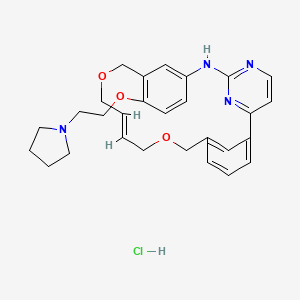 molecular formula C28H33ClN4O3 B12763200 Pacritinib hydrochloride CAS No. 1228923-43-0