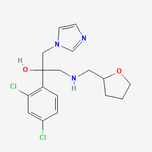 2-(2,4-Dichlorophenyl)-1-(imidazol-1-yl)-3-tetrahydrofurfurylamino-2-propanol