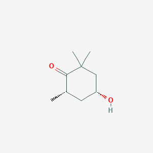 molecular formula C9H16O2 B12763217 Actinol, cis-(+)- CAS No. 60686-81-9