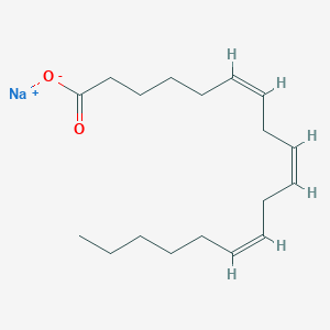 molecular formula C18H29NaO2 B12763262 Sodium gamma-linolenate CAS No. 86761-55-9