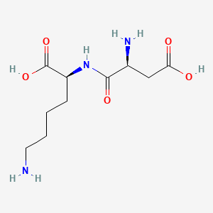 B1276327 Aspartyllysine CAS No. 5891-51-0