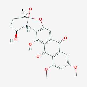 molecular formula C22H20O8 B12763513 6,8-di-O-methylnidurufin CAS No. 60397-71-9