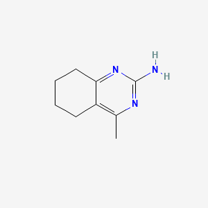 molecular formula C9H13N3 B1276361 4-甲基-5,6,7,8-四氢喹唑啉-2-胺 CAS No. 58544-43-7