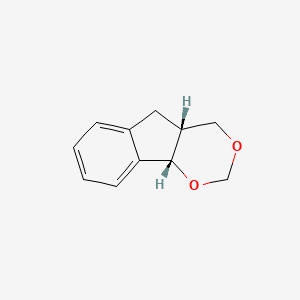 molecular formula C11H12O2 B12763655 Indolarome CAS No. 2276-41-7