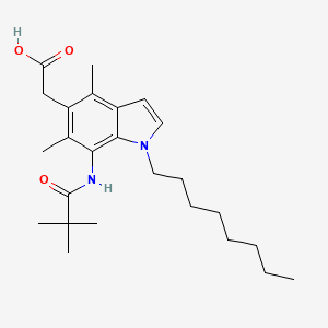 molecular formula C25H38N2O3 B12763704 Max68OO0P8 CAS No. 1021852-83-4