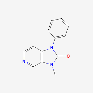 1-Methyl-3-phenylimidazo(4,5-c)pyridin-2-one