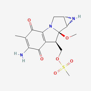 10-O-Decarbamoyl-10-O-methanesulfonylmitomycin C