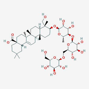 molecular formula C48H78O18 B12763760 Transsylvanoside-C CAS No. 177794-61-5