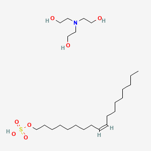 2-[bis(2-hydroxyethyl)amino]ethanol;[(Z)-octadec-9-enyl] hydrogen sulfate