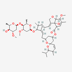 molecular formula C48H72O14 B1276378 Antibiotic C 076A(sub 1b) CAS No. 65195-52-0