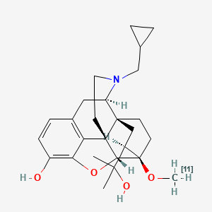 molecular formula C26H35NO4 B12763791 Diprenorphine C-11 CAS No. 113707-17-8