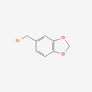 molecular formula C8H7BrO2 B1276380 5-(溴甲基)-1,3-苯并二氧杂环 CAS No. 2606-51-1