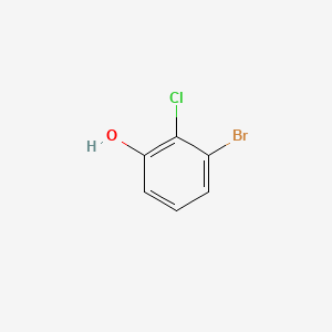molecular formula C6H4BrClO B1276391 3-溴-2-氯苯酚 CAS No. 66024-94-0