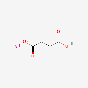 molecular formula C4H5KO4 B12764002 Monopotassium succinate CAS No. 34717-22-1