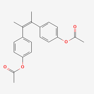 4,4'-Stilbenediol, alpha,alpha'-dimethyl-, diacetate, (Z)-