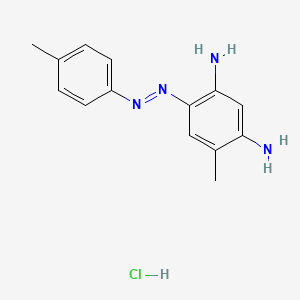 1,3-Benzenediamine, 4-methyl-6-((4-methylphenyl)azo)-, monohydrochloride