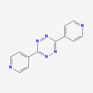 molecular formula C12H8N6 B1276428 3,6-二(4-吡啶基)-1,2,4,5-四唑 CAS No. 57654-36-1