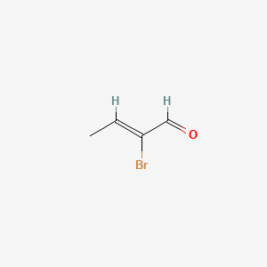 molecular formula C4H5BrO B1276448 2-溴己烯醛 CAS No. 24247-53-8