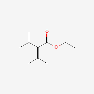 Crotonic acid, 2-isopropyl-3-methyl-, ethyl ester