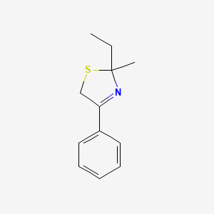 2-Ethyl-2-methyl-4-phenyl-3-thiazoline