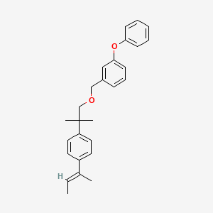 3-Phenoxybenzyl 2-(4-(2-buten-2-yl)phenyl)-2-methylpropyl ether